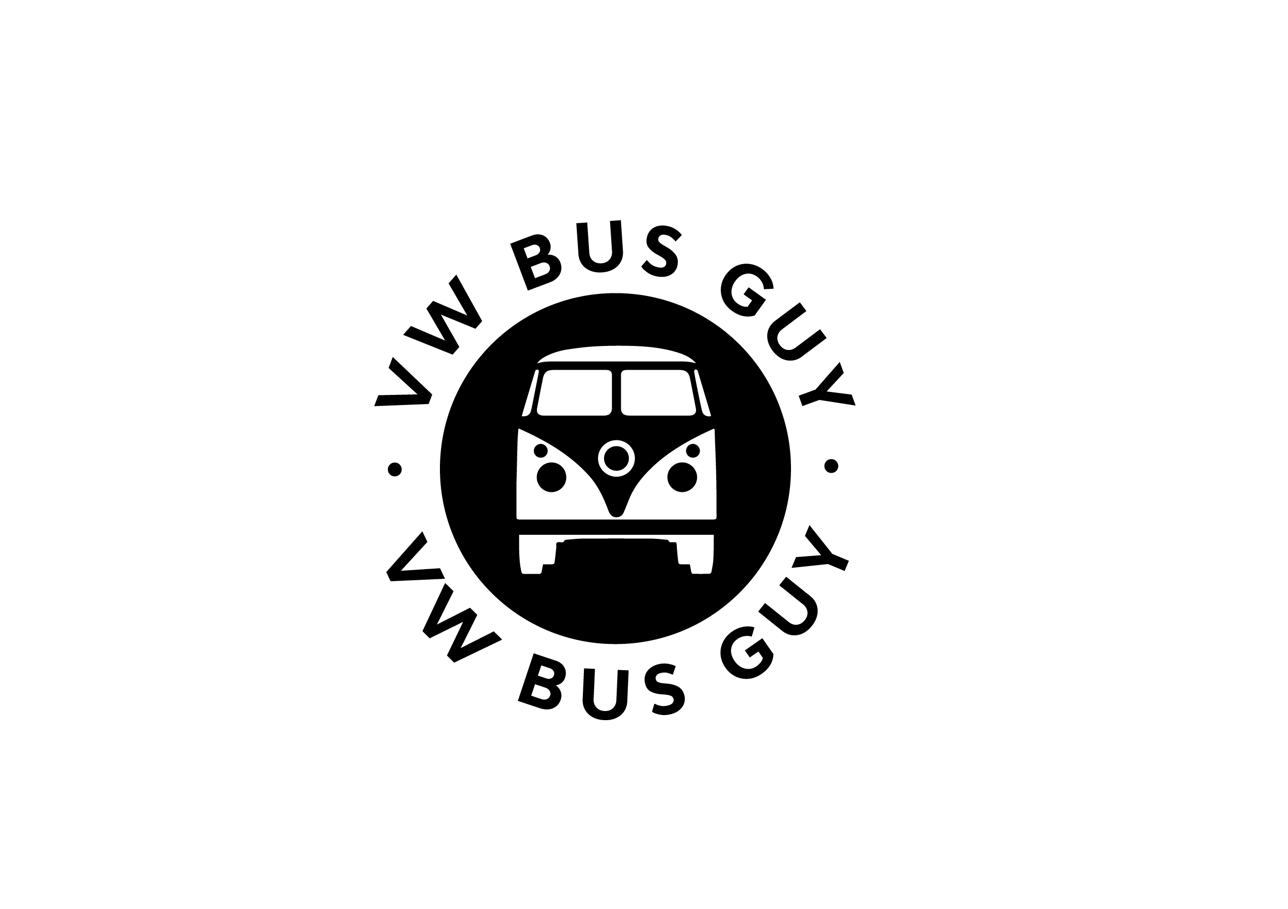 VW black logo